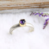 Bicolor Amethyst-Ring "Nurit"