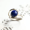 Silberring mit Lapislazuli "Michal" – handgefertigter Damenring