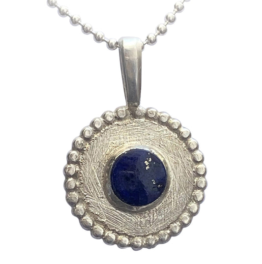 Lapis Lazuli Anhänger 925er Silber