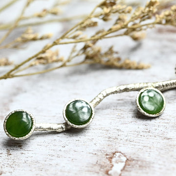 Jade Anhänger 925 Silber