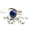 Silberring mit Lapislazuli "Michal" – handgefertigter Damenring